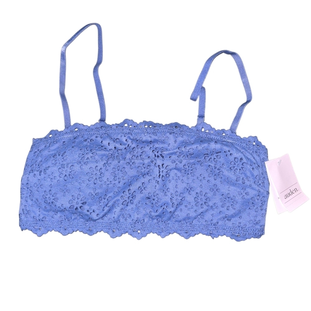 Womens Auden Periwinkle Lace Bralette, SMALL, NWT!!